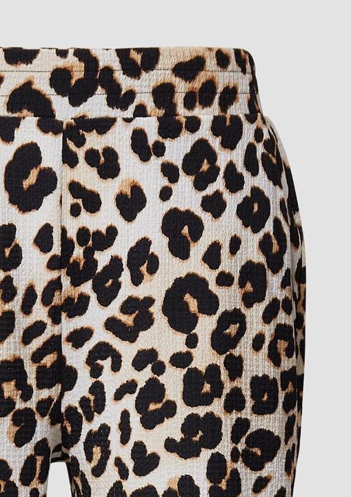 Image du produit S.Oliver Hose Wide-Leg Hose mit Leo-Muster (36)