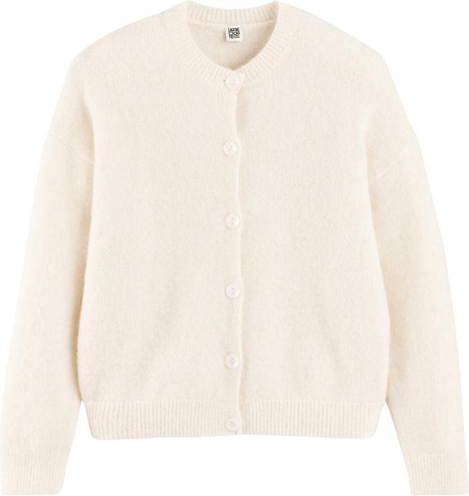 Actual product image La Redoute Collections Cardigan mit rundem Ausschnitt (S)