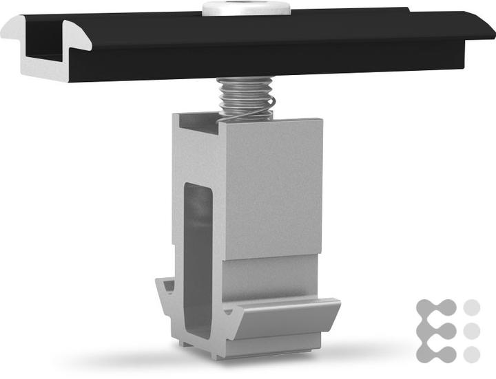 Immagine prodotto K2 Systems Set MiniClamp MC 30-50mm 2002609 nero (Materiale di montaggio del sistema solare)