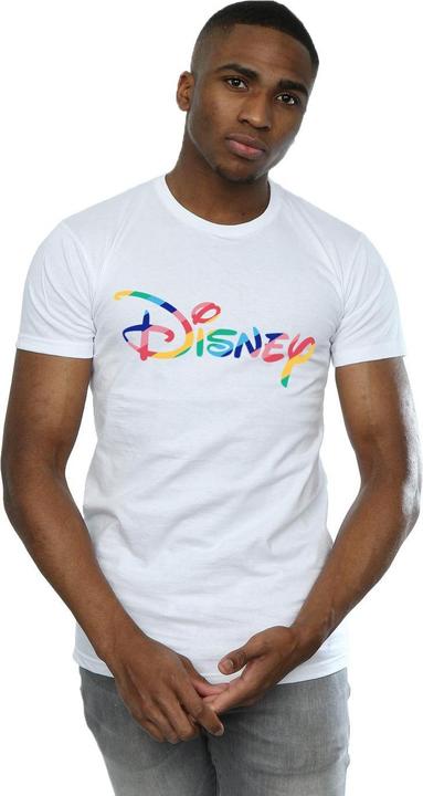 Immagine prodotto Disney Rainbow Logo Maglietta Uomo (XXL)