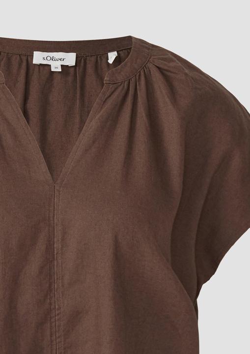 Immagine prodotto S.Oliver Bluse Ärmellose Bluse aus Leinenmix im Relaxed Fit (44)