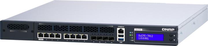 Immagine prodotto QNAP QuCPE-7012-D2166NT-64G Intel Xeon D-2166NT.5GbE porte RJ45 e 0GbE SFP+ porte 1x netwo