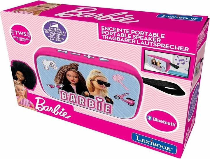 Image du produit Lexibook Haut-parleur radio portable Bluetooth® Barbie
