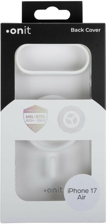 Actual product image Onit Back Cover Armorix iPhone Air Weiss transparent (Apple iPhone Air)