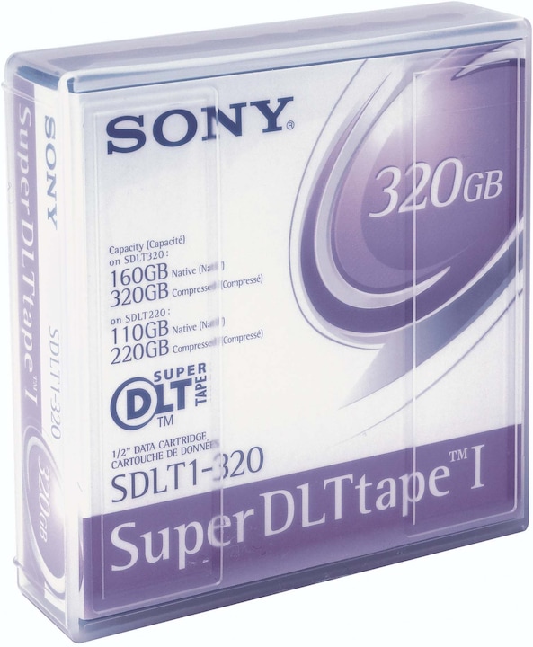 Actual product image Sony Super DLT Tape (SDLT I, 110 GB)