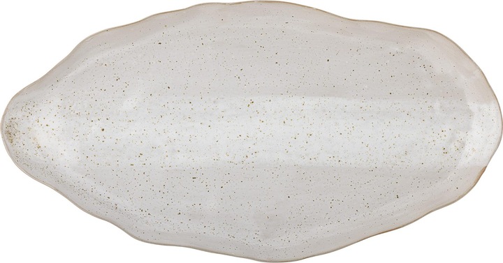 Produktbild Bloomingville Peroya Plate, Grey, Stoneware (6 x)