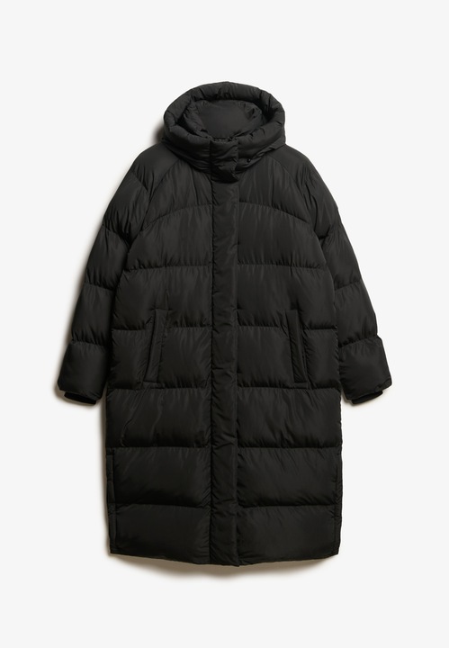 Produktbild Superdry lange daunenjacke it kapuze, daen (M)