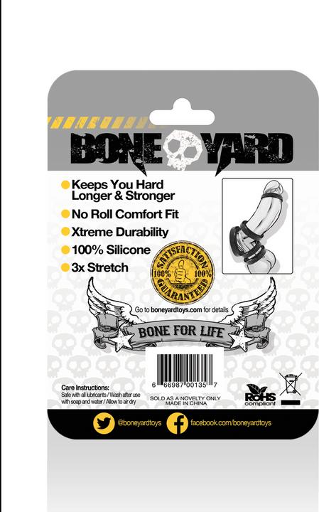 Produktbild Boneyard Silicone Ring - 35mm (1.80 cm)