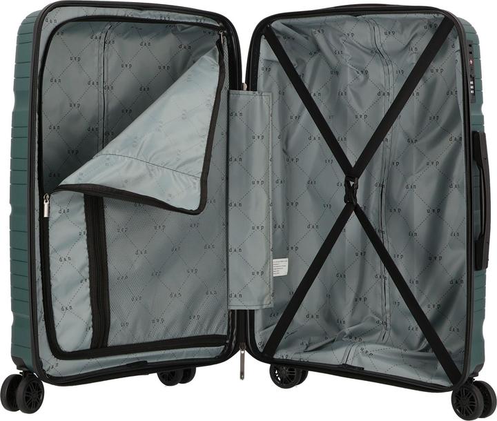 Produktbild D&N Travel Line 4300 4 Rollen Kofferset 3-teilig (201 l)