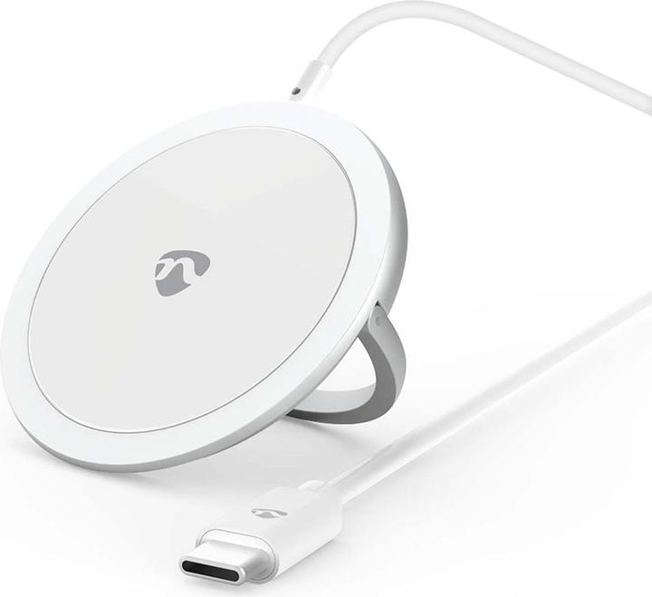 Produktbild Nedis Drahtloses Ladegerät | Ständer | 5 / 7.5 / 10 / 15 W | 1.0 / 1.1 / 1.67 / 2 A | inkl. Kabel | (15 W)