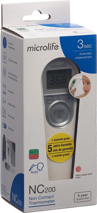 Microlife NC 200 (Forehead, Non-contact)