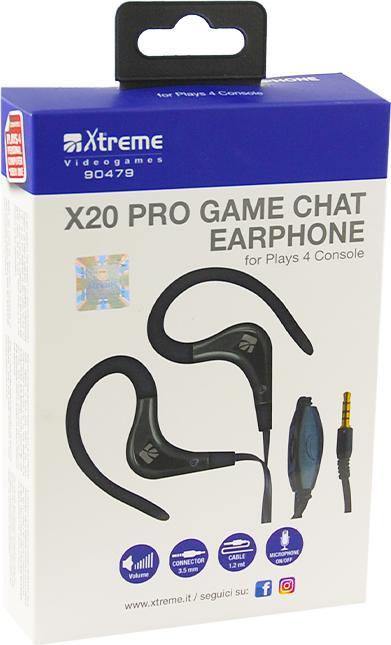 Actual product image Xtreme 90479 Black Binaural Wired Headband Headphones & Mic - Wired Headsets and microphones (Headba (Cable)