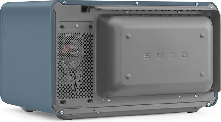 Image du produit Smeg Kombi-Mikrowelle MOC02SBMEU, 9 Fkt, 2100W, Sturmblau matt (27 l)