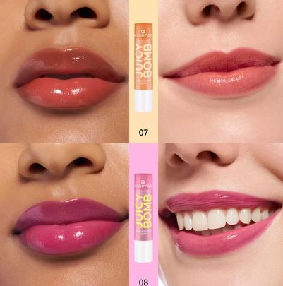 Actual product image essence Juicy bomb (Lip balm)