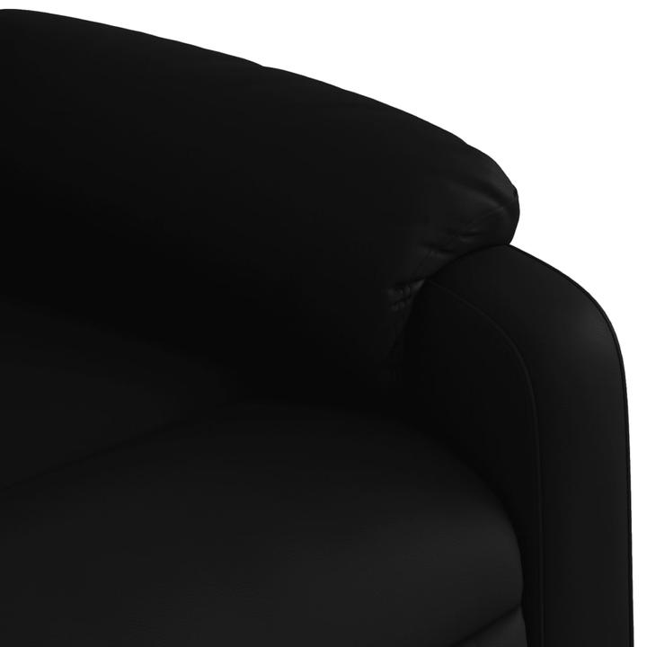 Produktbild vidaXL Relaxsessel Schwarz Kunstleder,Farbe: Schwarz,Material