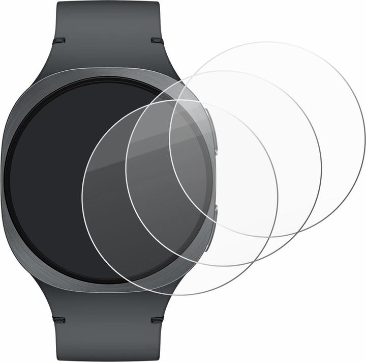Immagine prodotto Savvies 3x Smart Glass – Hybrid Glass Pellicola in vetro 9H per Samsung Galaxy Watch 8 (40 mm)