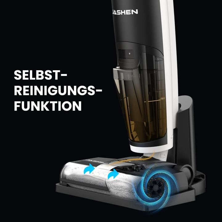 Actual product image Jashen F12 wet dry vacuum cleaner for hard floors (Vacuuming + mopping)