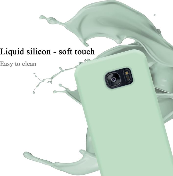 Produktbild Cadorabo TPU Liquid Silicone Case Cover (Samsung Galaxy S7 Edge)