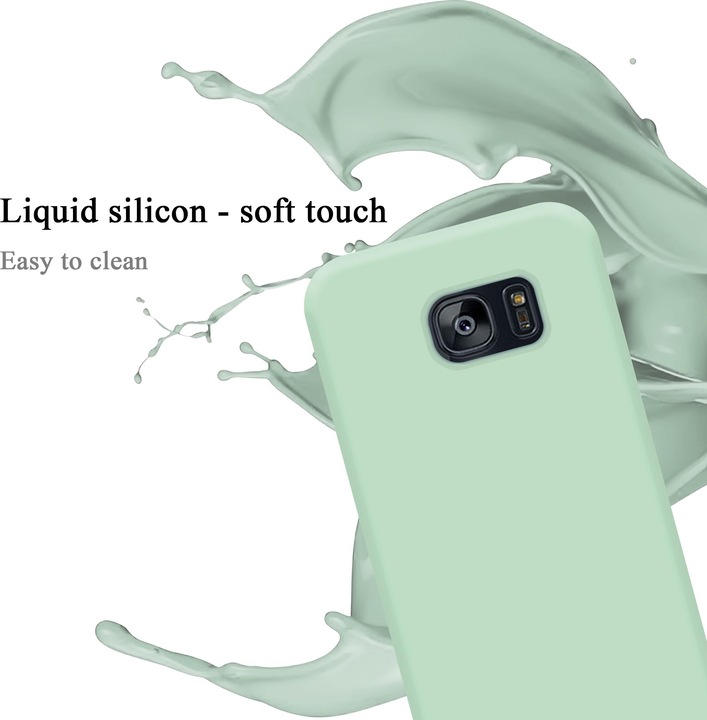 Produktbild Cadorabo TPU Liquid Silicone Case Cover (Samsung Galaxy S7 Edge)