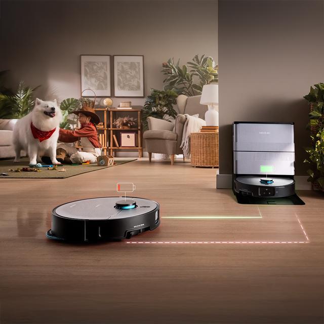 Actual product image Cecotec Conga X100 Robot Vacuum Cleaner (20000 Pa, Wiping pads (rotating))