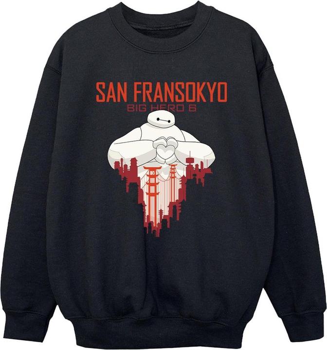 Image du produit Disney - Sweat BIG HERO BAYMAX SAN FRANSOKYO HEART - Garçon (152, 158)