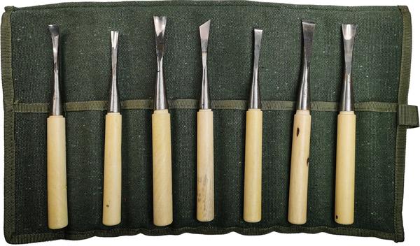 ZenTools Carving tool set (7 pieces)