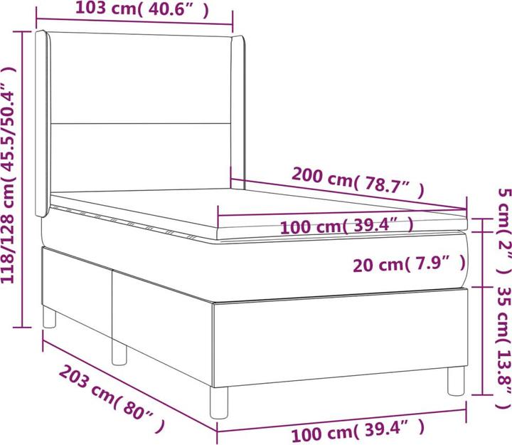 Immagine prodotto vidaXL Zenobio (100 x 200 cm)