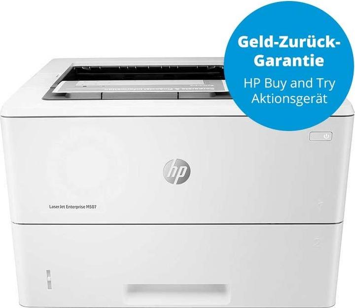 Produktbild HP LaserJet Enterprise M507dn (Laser, Schwarz-Weiss)