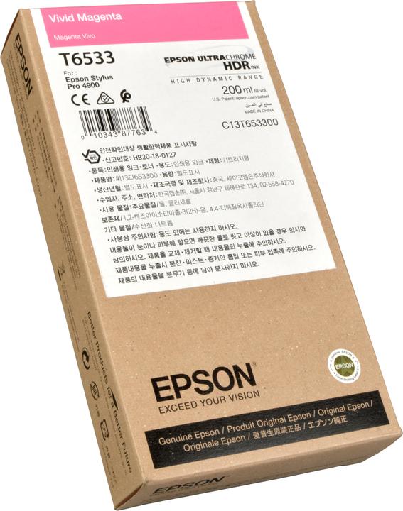 Actual product image Epson T6533 (M)