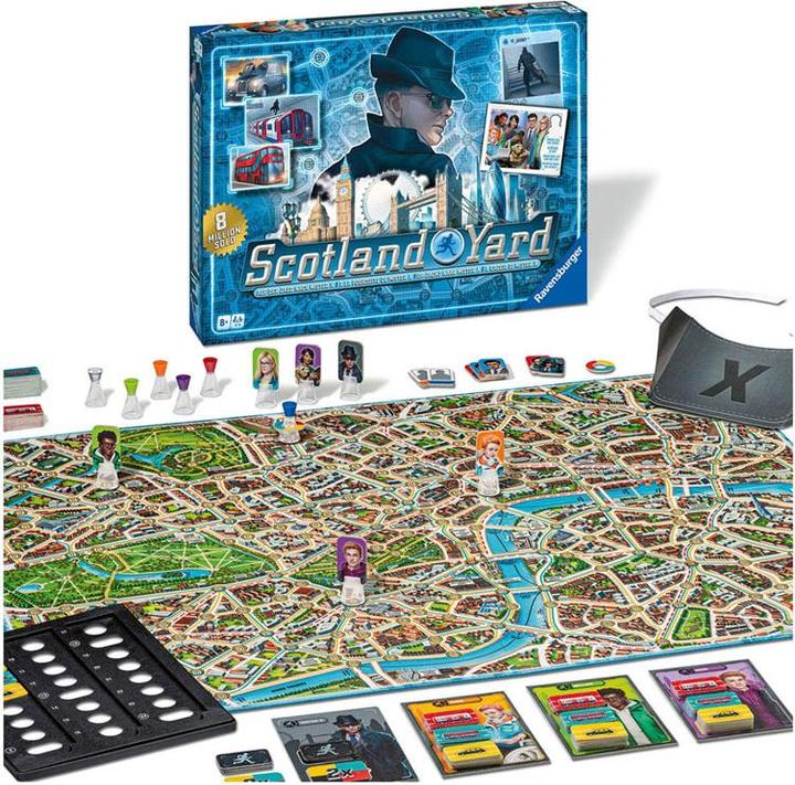 Actual product image Ravensburger Scotland Yard (English, French, German, Italian, 2 - 6 Players)