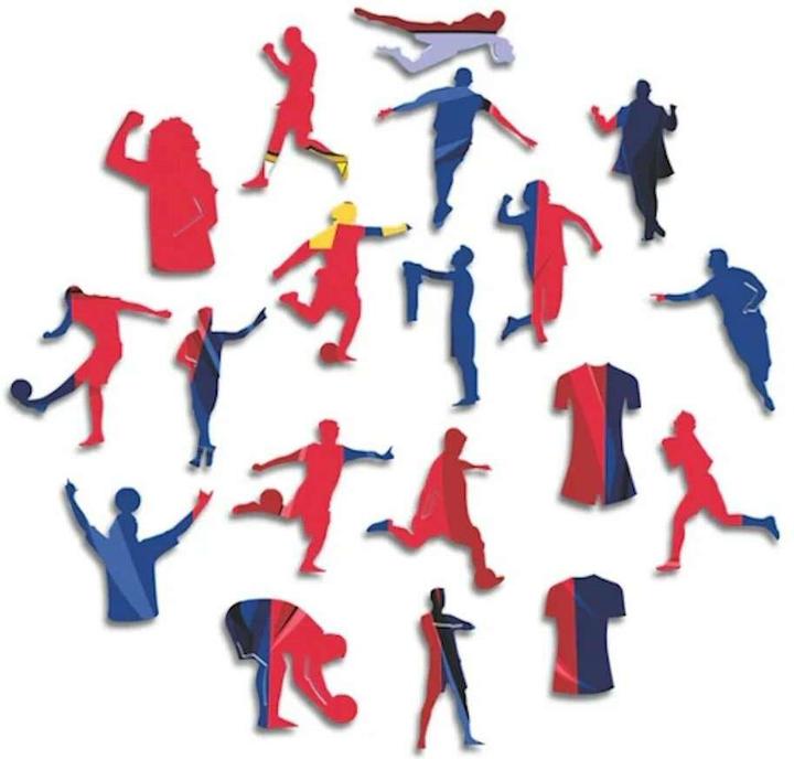 Produktbild Iconic FC Barcelona - Trikot - Holz Puzzle Grösse S (150 Teile) (150 Teile)