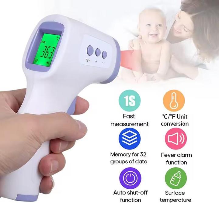 Produktbild Cbx Multifunktionaler Infrarot Thermometer (Berührungslos)