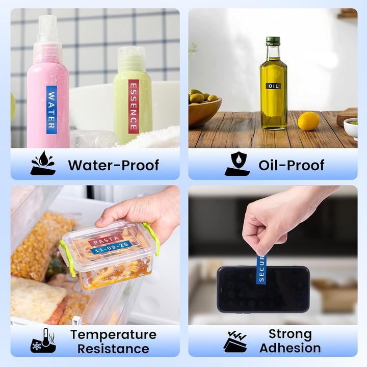 Actual product image Phomemo E975 mit 3 rollen