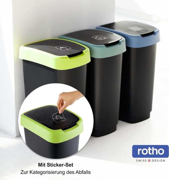 Produktbild Rotho 2er-Set Swingeimer 25 l SALSA (25 l)