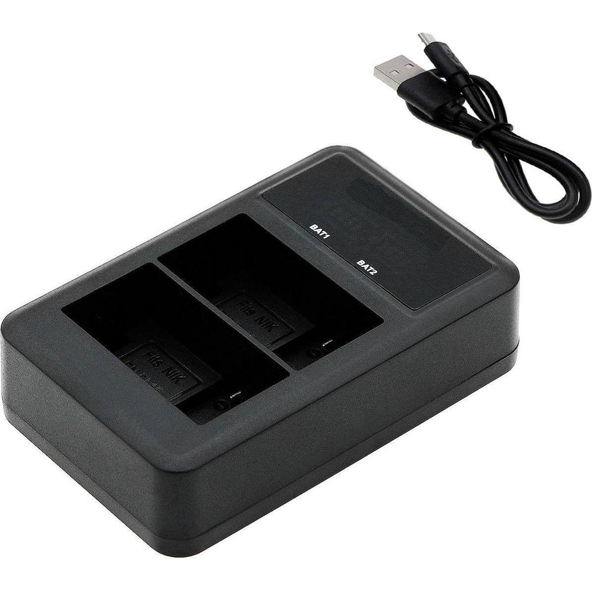 CoreParts Charger for Nikon Camera (Akku), Kamera Stromversorgung, Schwarz
