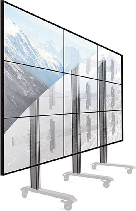 Actual product image b-tech BT8380 - Column - Black - Aluminum - BT8380-BASE / FFB / FSB - 70 mm - 160 mm