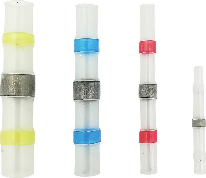 Produktbild Quadrios 2011C396 Stossverbinder 0.25 mm² 6 mm² Vollisoliert Weiss, Rot, Blau, Gelb 120 St.