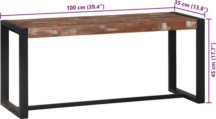 Image du produit VidaXL Banque d'entrée (35 cm)