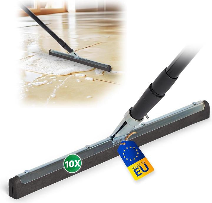 Immagine prodotto Novaliv 10x Fliesenabzieher Dusche Boden mit Steckstiel 130 cm Wasserabzieher für Boden Garten Bad T (10 pz.)