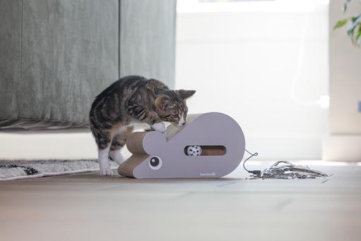 Produktbild Beeztees Kratzbrett Maus (Grau)