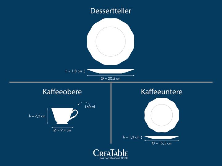 Produktbild CreaTable Florine (12 Stk.)