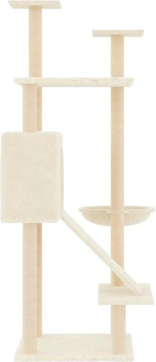 Produktbild vidaXL Kratzbaum (153 cm, Hellgrau)