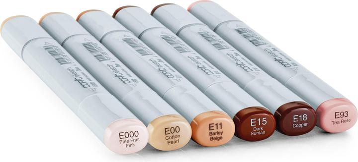 Image du produit Copic les teintes de peau (6x)