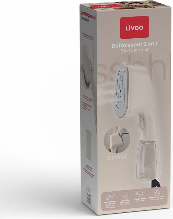 Productafbeelding Livoo 2-in-1 Dampfglätter (1300 W, 20 g/min)