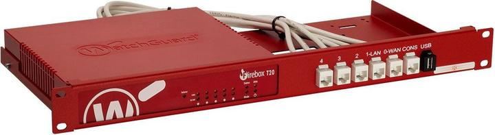 Actual product image Rackmount.IT 1U 6 x RJ-45, f/ WatchGuard Firebox T20, T40