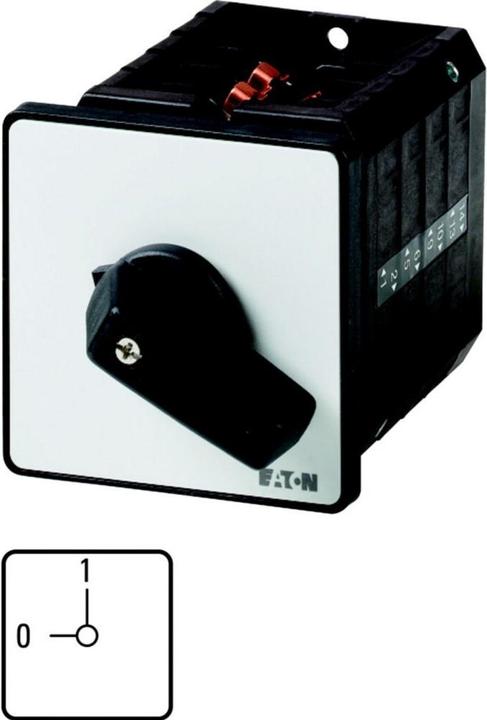 Actual product image Eaton ON-OFF switch, T5, 100 A, flush-mounted, 1 98809 (2-pole)