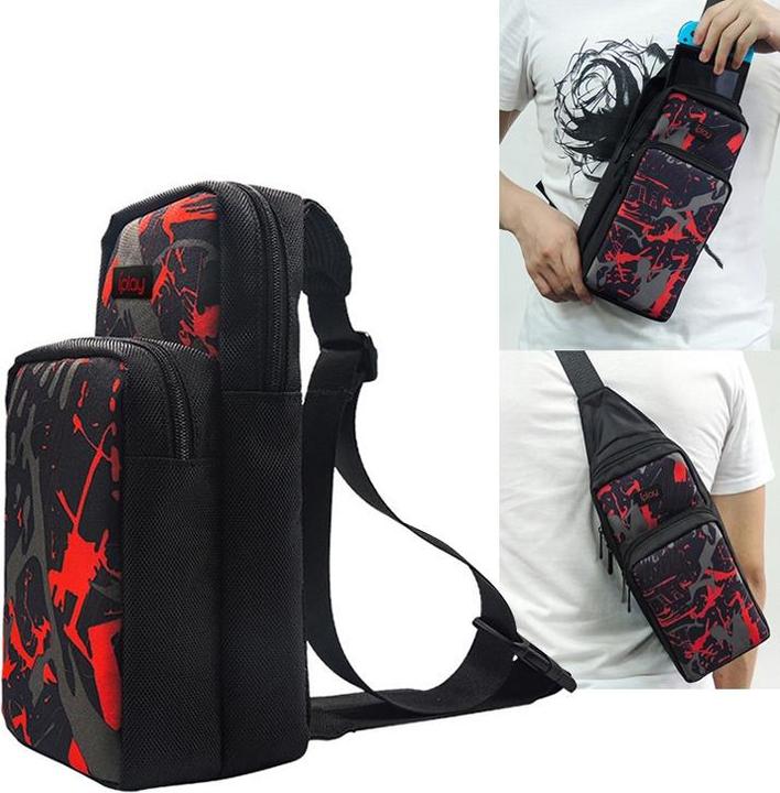 Actual product image Nintendo Switch Shoulder Carry Case with Docking Station Compartment (Switch)