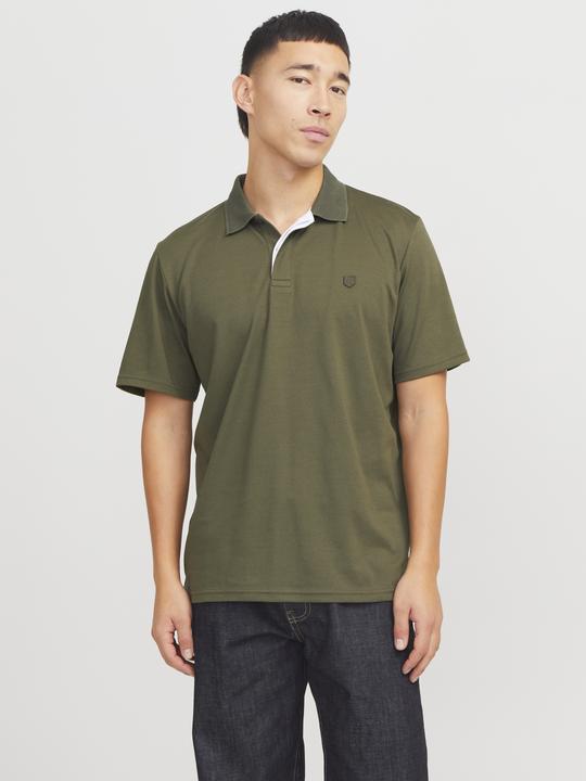 Immagine prodotto Jack & Jones Einfarbig Hemdkragen Poloshirt Poloshirt (S)