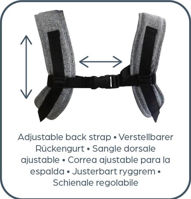 Image du produit Dreambaby Porte-bébé Journey Gris chiné