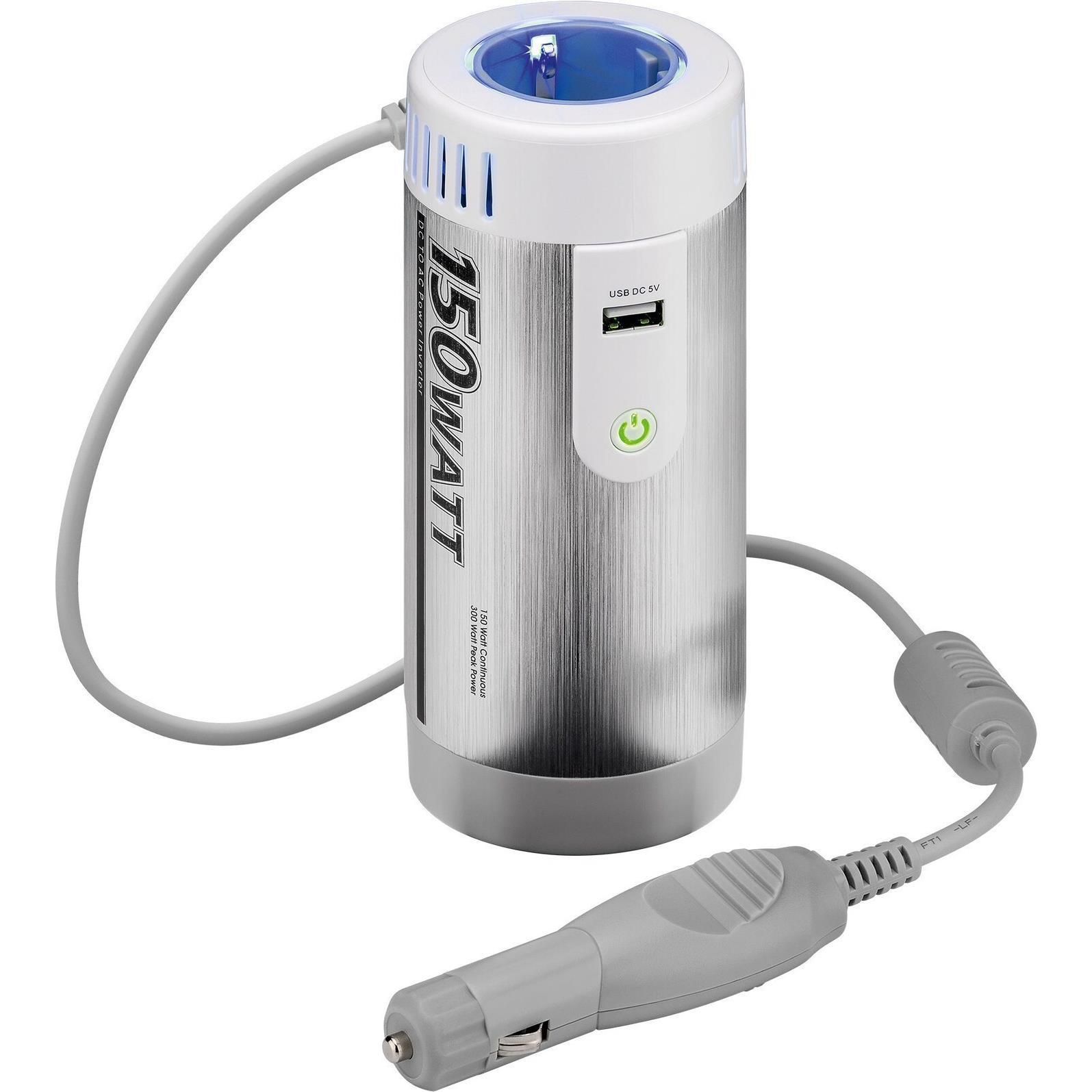 CoreParts DC to AC Inverter, Auto Adapter, Grau, Weiss